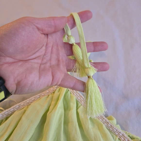 DO+BE Debbie Cut Out Halter Dress Lime Green Mini - Picture 7 of 16